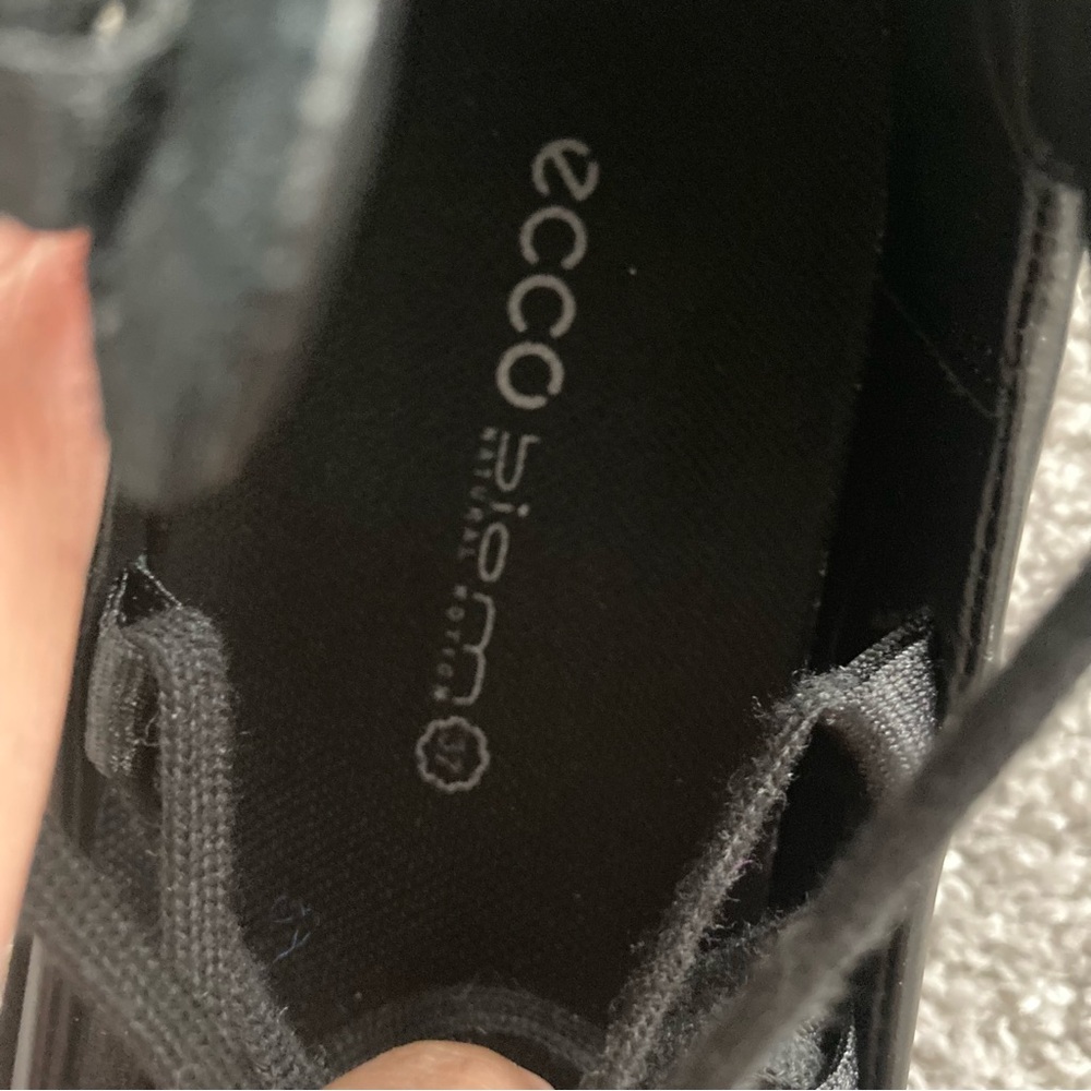 Ecco Biom lite shoes NWT lace up leather sneaker shoes - Picture 9 of 11
